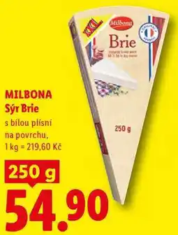 Lidl MILBONA Sýr Brie nabídka