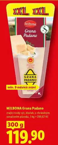 Lidl MILBONA Grana Padano nabídka