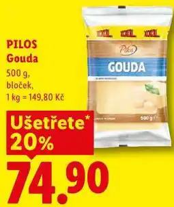 Lidl PILOS Gouda nabídka