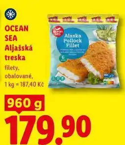 Lidl OCEAN SEA Aljašská treska nabídka