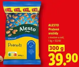Lidl ALESTO Pražené arašídy nabídka