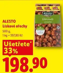 Lidl ALESTO Lískové ořechy nabídka