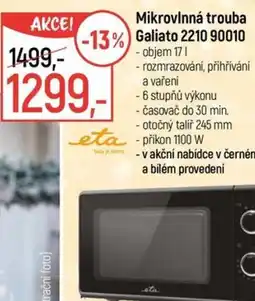 Globus eta mikrovlnná trouba galiato 2210 90010 nabídka
