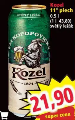 Norma Kozel světlý ležák nabídka