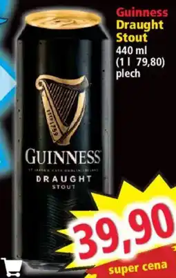 Norma Guinness draught stout nabídka