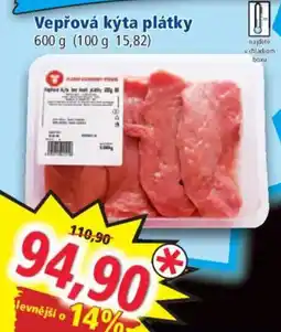 Norma Vepřová kýta plátky nabídka