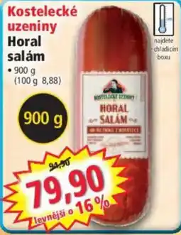 Norma Kostelecké uzeniny Horal salám nabídka