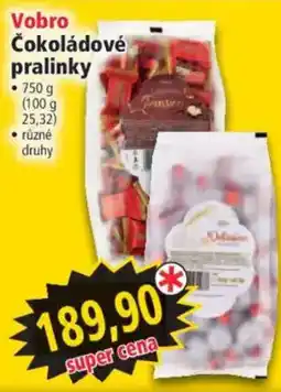 Norma Vobro čokoládové pralinky nabídka