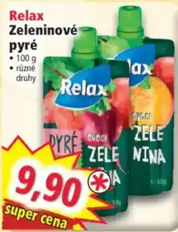 Norma Relax zeleninové pyré nabídka