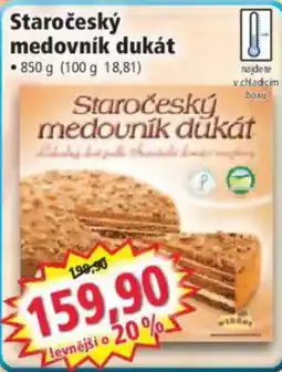 Norma Staročeský medovník dukát nabídka