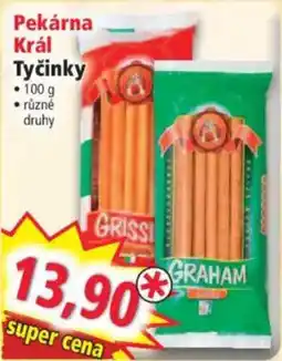 Norma Pekárna Král tyčinky nabídka