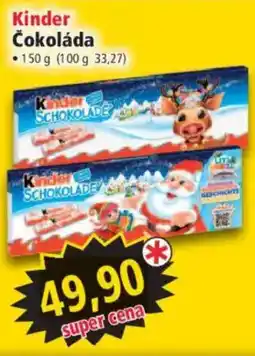 Norma Kinder Čokoláda nabídka