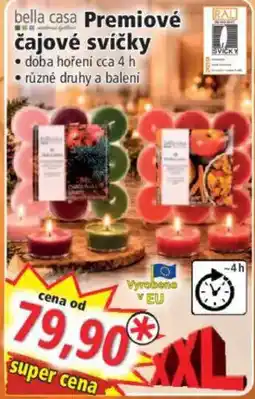 Norma bella casa čajové svíčky nabídka