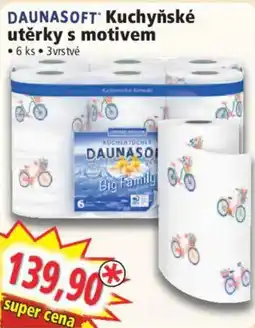 Norma Daunasoft kuchyňské utěrky s motivem nabídka