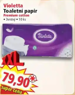 Norma Violeta toaletní papír nabídka