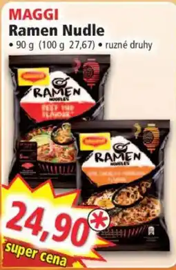 Norma Maggi Ramen Nudle nabídka