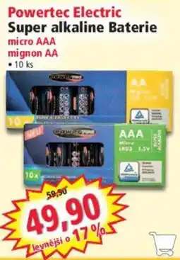 Norma Powertec Electric Super alkaline Baterie nabídka