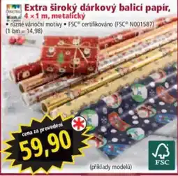 Norma Cretella Extra široký dárkový balicí papír nabídka