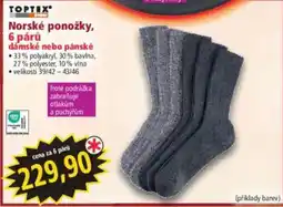 Norma Topfix norské ponožky nabídka