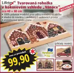 Norma Lifetex Tvarovaná rohožka v kokosovém vzhledu Vánoce nabídka