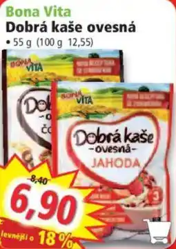 Norma Bona Vita dobrá kaše ovesná jahoda nabídka
