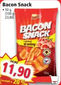 Norma Snack bacon nabídka
