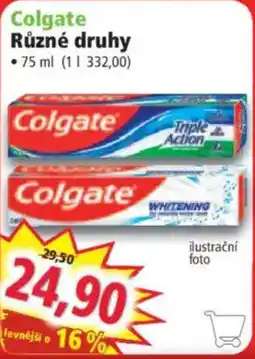 Norma Colgate různé druhy nabídka