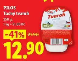 Lidl PILOS Tučný tvaroh nabídka