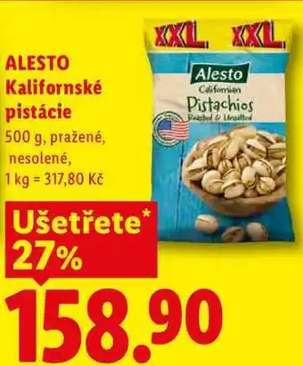 ALESTO Kalifornské pistácie