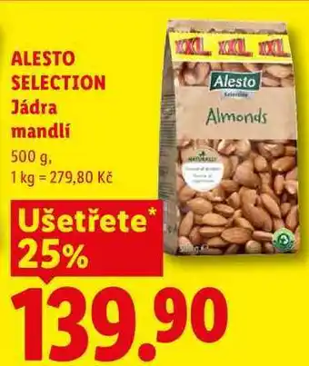 ALESTO SELECTION Alesto Jádra mandlí
