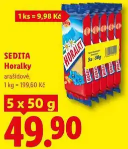Lidl SEDITA Horalky nabídka