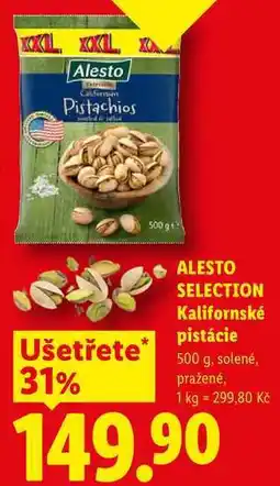 Lidl ALESTO SELECTION Kalifornské pistácie nabídka