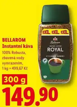 Lidl BELLAROM Instantní káva nabídka