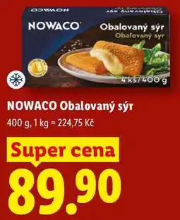 Lidl NOWACO Obalovaný sýr nabídka