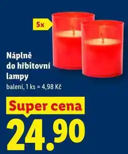 Lidl Náplně do hřbitovní lampy, 5 ks nabídka