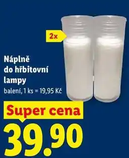 Lidl Náplně do hřbitovní lampy, 2 ks nabídka