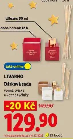 Lidl LIVARNO Dárková sada nabídka