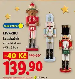 Lidl LIVARNO Louskáček nabídka