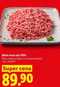 Lidl Mleté maso mix 100%, 700 g, chlazené nabídka