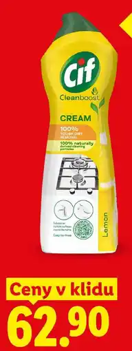 Lidl Cif CREAM nabídka