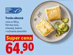 Lidl Treska obecná, cena za nabídka
