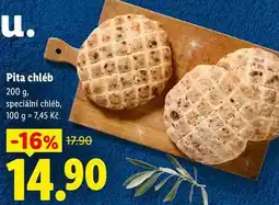 Lidl Pita chléb nabídka