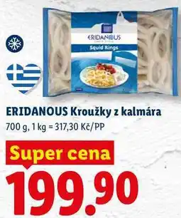 Lidl ERIDANOUS Kroužky z kalmára nabídka