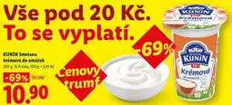Lidl KUNÍN Smetana krémová do omáček nabídka