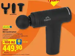 Lidl CRIVIT Mini masážní pistole nabídka