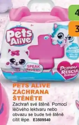 Dráčik Pets Alive záchrana štěněte nabídka
