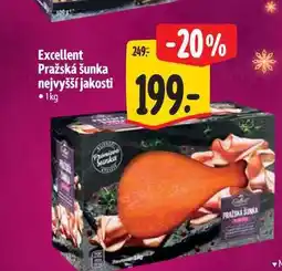 Albert Excellent Pražská šunka nejvyšší jakosti nabídka
