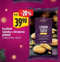 Albert Excellent Sušenky s citronovou příchutí nabídka