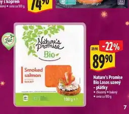 Albert Nature's Promise Bio Losos uzený - plátky nabídka