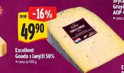 Albert Excellent Gouda s lanýži 50% nabídka